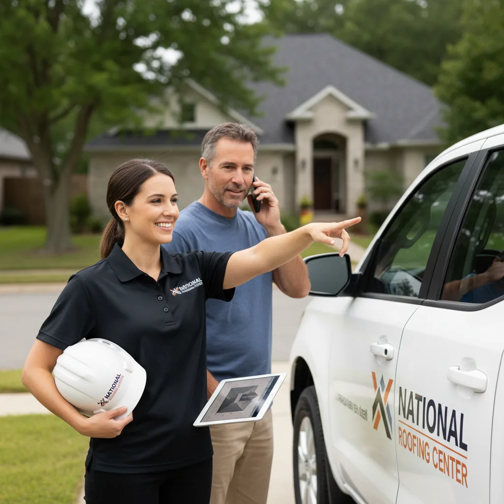 National Roofing Center customer support in Herscher